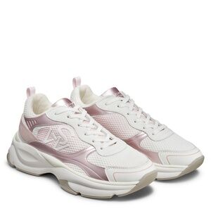 Stuart Weitzman SW TRAINER WHITE/PINK